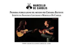 Pubblicazione del metodo per chitarra battente scritto da Francesco Loccisano e Marcello De Carolis, edito da Fingerpicking.net