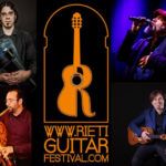 Il Concerto di Raffaello Simeoni al Rieti Guitar con Marcello De Carolis alla chitarra battente Giordano Ceccotti alla ghironda e Marco Iamele ai Flauti