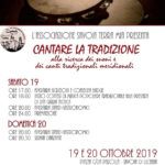 Contest a Savoia di Lucania, provincia di Potenza, del festival di musica popolare Lucana Cantare la tradizione