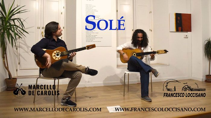 Solé live del concerto del duo di Chitarre Battenti Loccisano - De Carolis a Lagonegro il 20-8-19 per il Festival Internazionale della Chitarra di Lagonegro