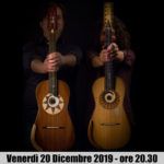 Concerto del duo di chitarra battente Loccisano De Carolis a Sant'Ilario dello Jonio per la rassegna musicale I Colori del Sud il 20 Dicembre