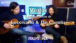 Il bacio brano del nuovo disco Venti del duo di chitarra battente Loccisano De Carolis