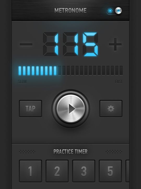 metronomo iPad app metrotimer