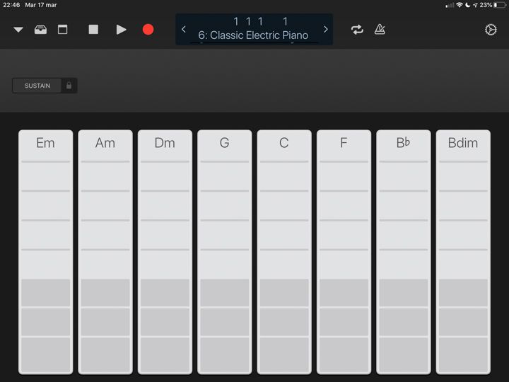 Strisce accordi in logic remote