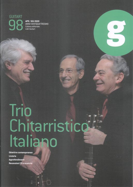 La rivista GuitArt nel numero 98 di Aprile Giugno 2020 