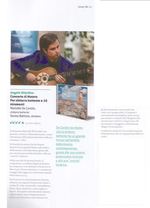 Recensione Concerto di Matera nella sezione cd e musiche di GuitArt