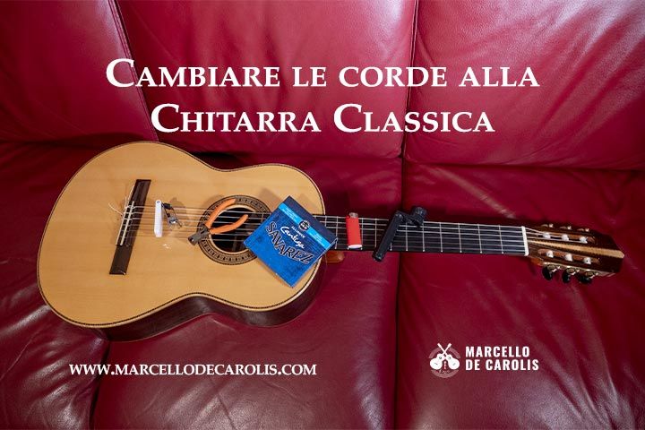 Come cambiare le corde alla chitarra classica