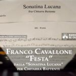 Franco Cavallone - Festa - Sonatina Lucana per chitarra battente sola