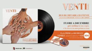 Il pre-order del disco venti del duo di chitarra battente Loccisano De Carolis prodotto dall'etichetta discografica italysona