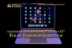 Tastiera e trackpad per iPad Pro 11" Logitech Folio touch