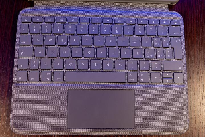 trackpad della logitech folio touch