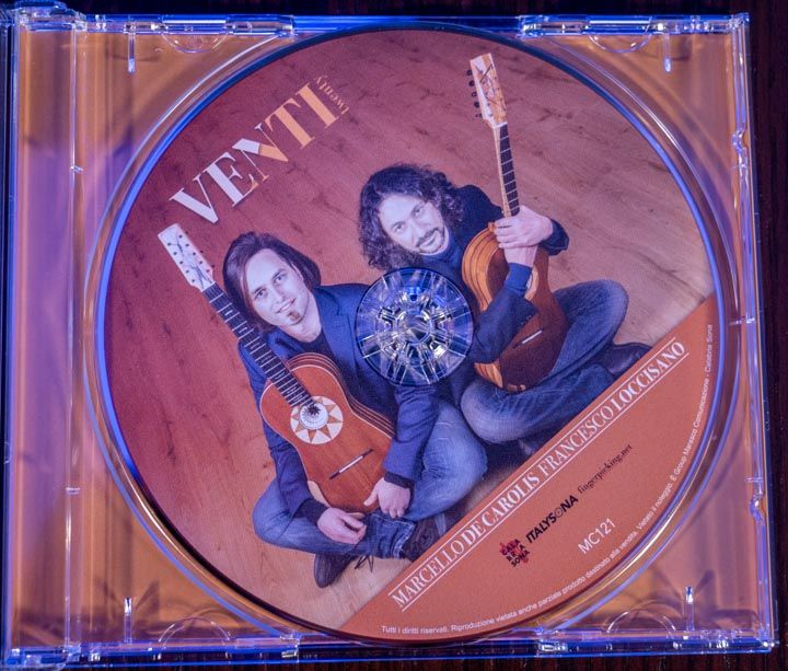 cd Loccisano De Carolis duo di chitarra battente