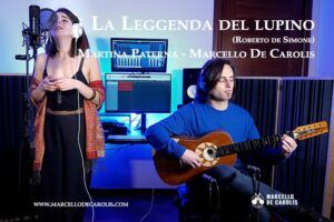 La leggenda del lupino - Martina Paterna e Marcello De Carolis - voce e chitarra battente
