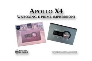 Apollo x4 unboxing e prime impressioni
