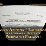 Danza Abetina * Laurenzana per chitarra battente composta da Pierpaolo Palazzo