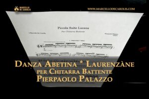 Danza Abetina * Laurenzana per chitarra battente composta da Pierpaolo Palazzo