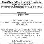 Raffaello Simeoni concerto Roma Ponte Milvio 2021