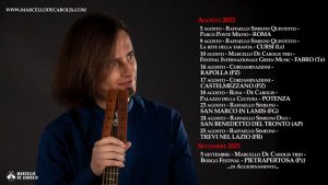 Concerti estivi 2021 di chitarra battente e chitarra classica di Marcello De Carolis