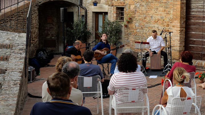 Concerto Fabro Chitarra Marcello De Carolis trio