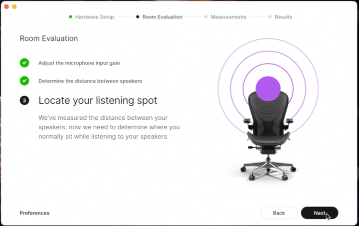 determinare il punto di ascolto di soundid