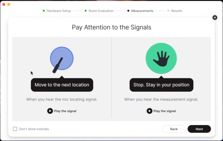 segnali per la calibrazione di soundid reference sonarworks