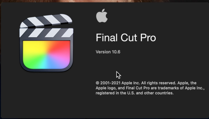 Final Cut 10.6 Apple