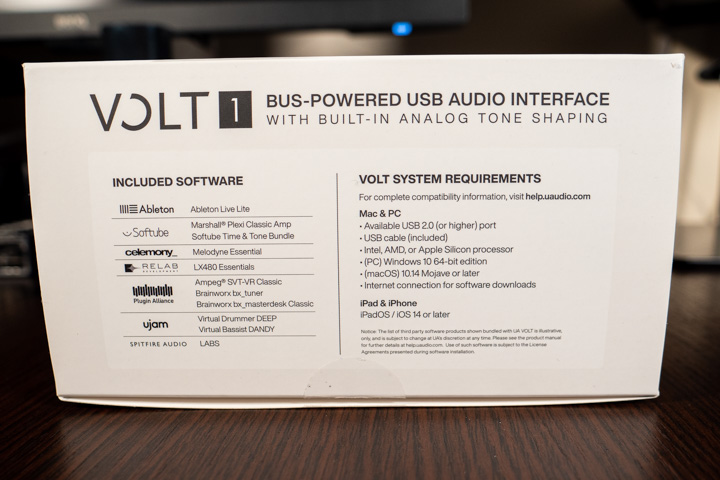 Requisiti di sistema Volt Universal Audio