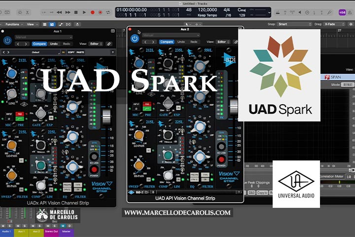Uad Spark considerazioni e confronto con UAD-2