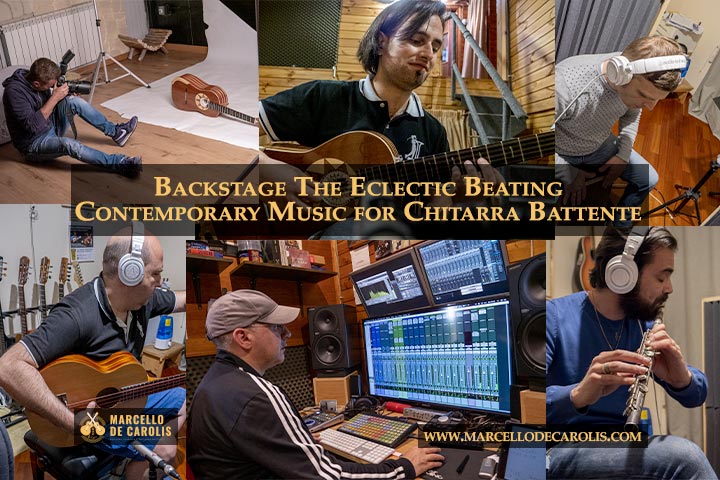 Backstage the eclectic beating contemporary music for chitarra battente