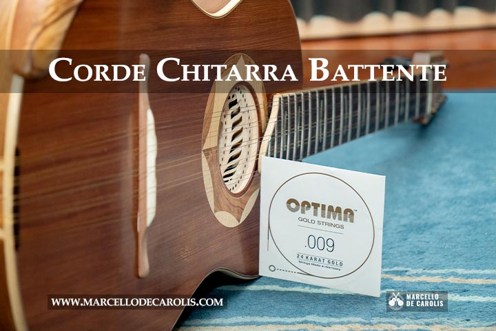 Corde chitarra battente