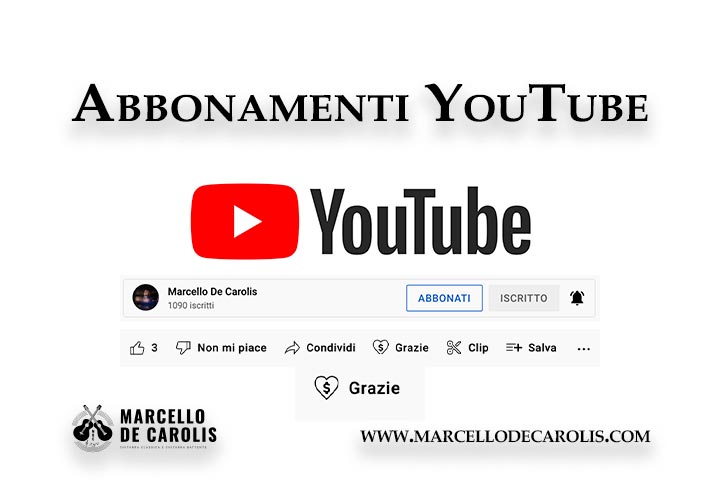 Abbonamenti YouTube