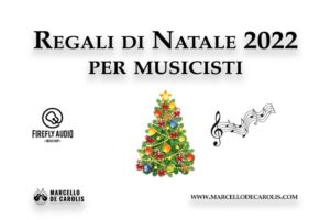 Regali di Natale 2022 per musicisti