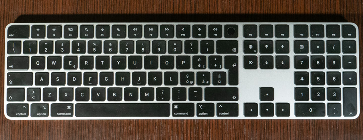 Magic Keyboard con touch Id e tastierino numerico