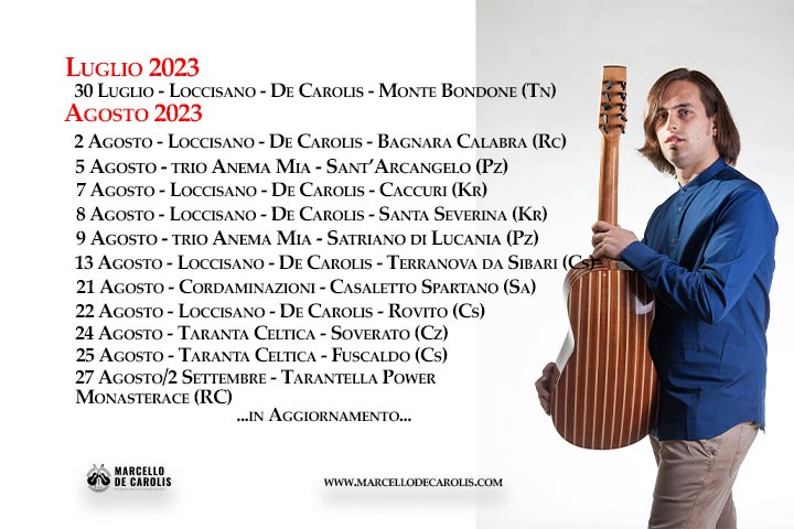 Concerti Agosto 2023