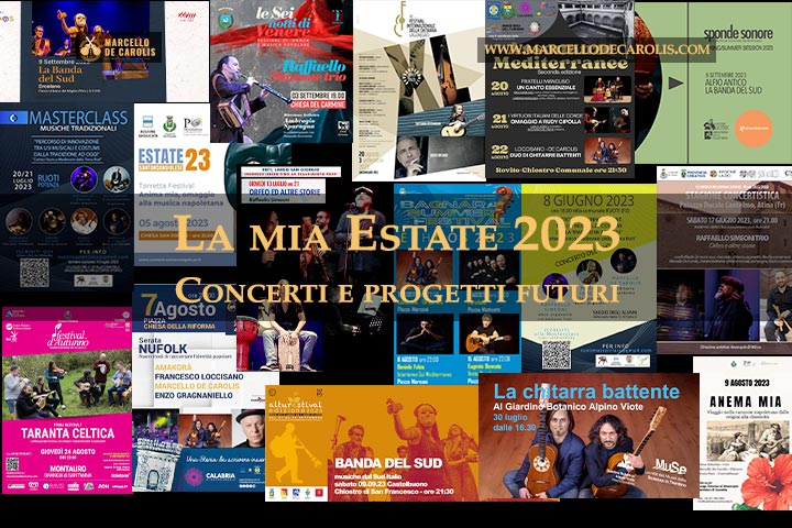 La mia estate 2023 concerti e musica