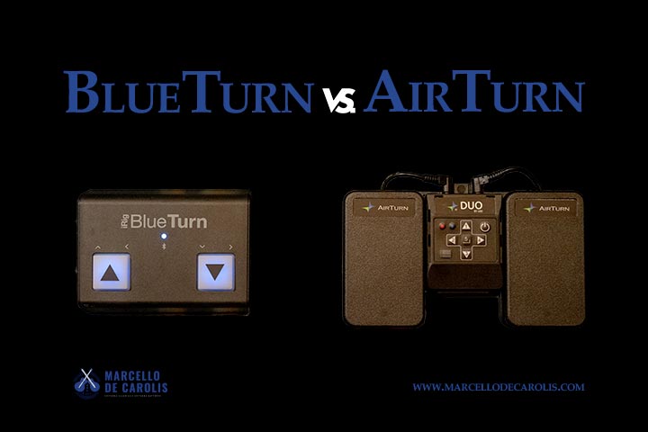 AirTurn vs BlueTurn pedale voltapagine