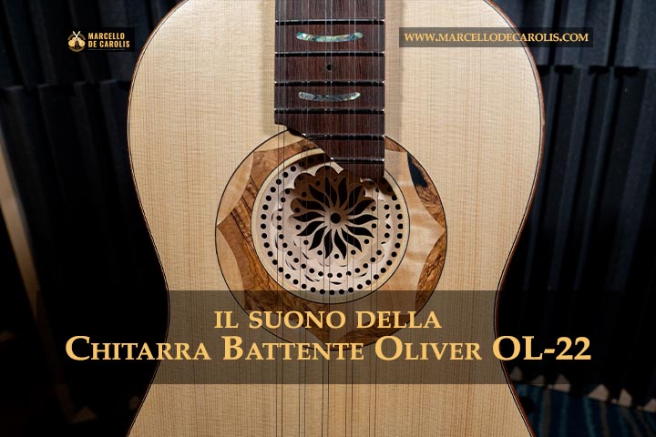 Il suono della chitarra battente Oliver OL-22