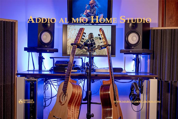 Addio al mio home studio